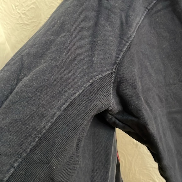 MARDI MERCREDI Women's Flower Mardi Sweatshirt Size OS In Navy/Violet - Picture 9 of 9